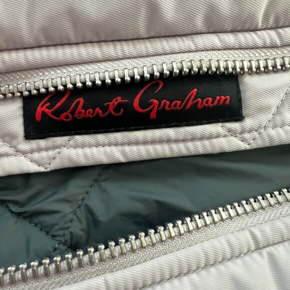 Robert Graham Reversible Quilted Jacket • Size L • NWT - Picture 6 of 11